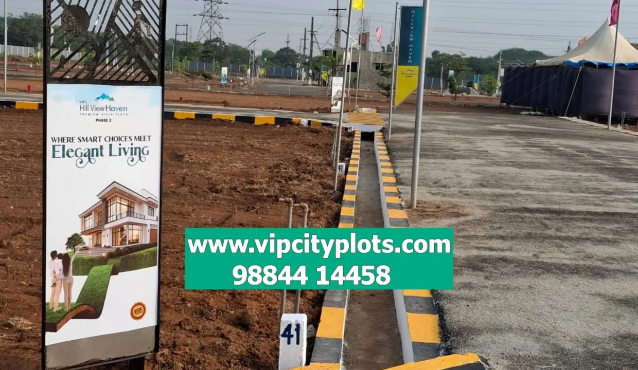 hill-view-haven-coimbatore-display-board-internal-roads