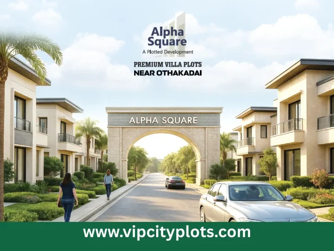 VIP Alpha Square, Othakadai, Madurai – DTCP & RERA Approved Premium Villa Plots